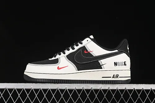 All categories Nk Air Force 1 Air Force series Nk Air Force 1 Low Air Force low-top Nike Air Force 1'07 Low Black and white three small hooks Air Force 1 low-top casual sneakers SC9207-537